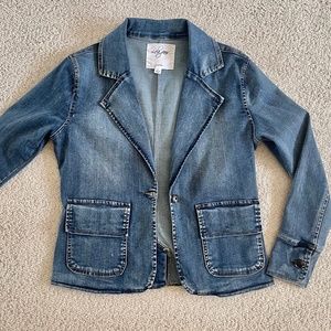 Denim Blazer/Jacket - Lola Jeans - Size Small